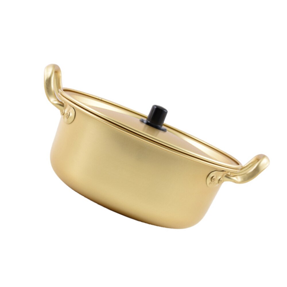 Practical Aluminum Cooking Pot Multi-function Open Fire Heating Health Stew Pot Instant Noodle Pot Noodles Bowls for Home Kitche