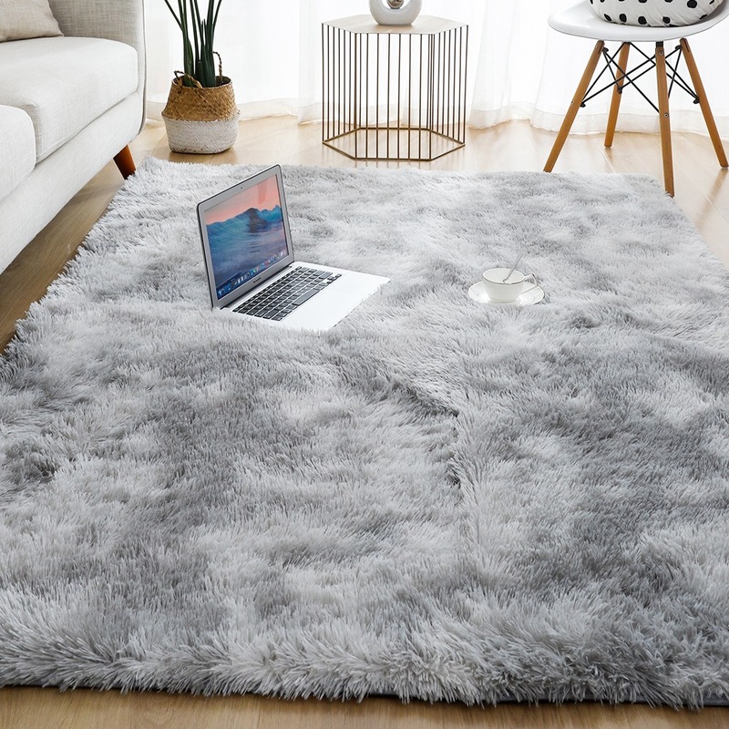 Tapis doux, épais et moelleux en peluche pour enfant, en velour, pour salon, lit, chambre, fenêtre, chevet, décor à la maison