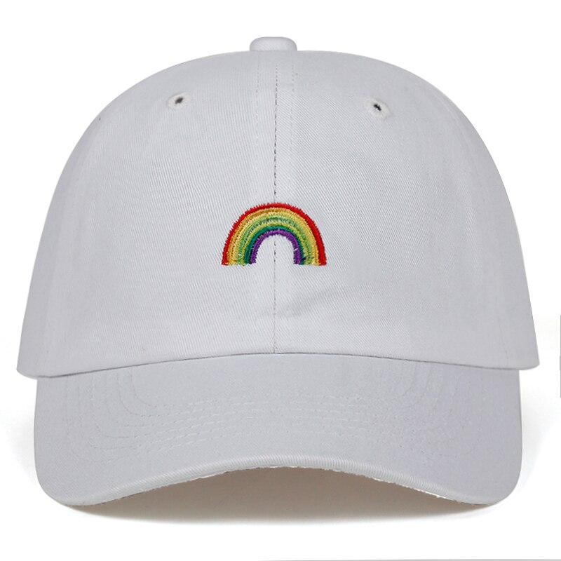 Baseball Cap Unisex Männer Frauen Baumwolle Regenbogen Snapback Caps Hip Hop Hüte Papa Hut Knochen Garros