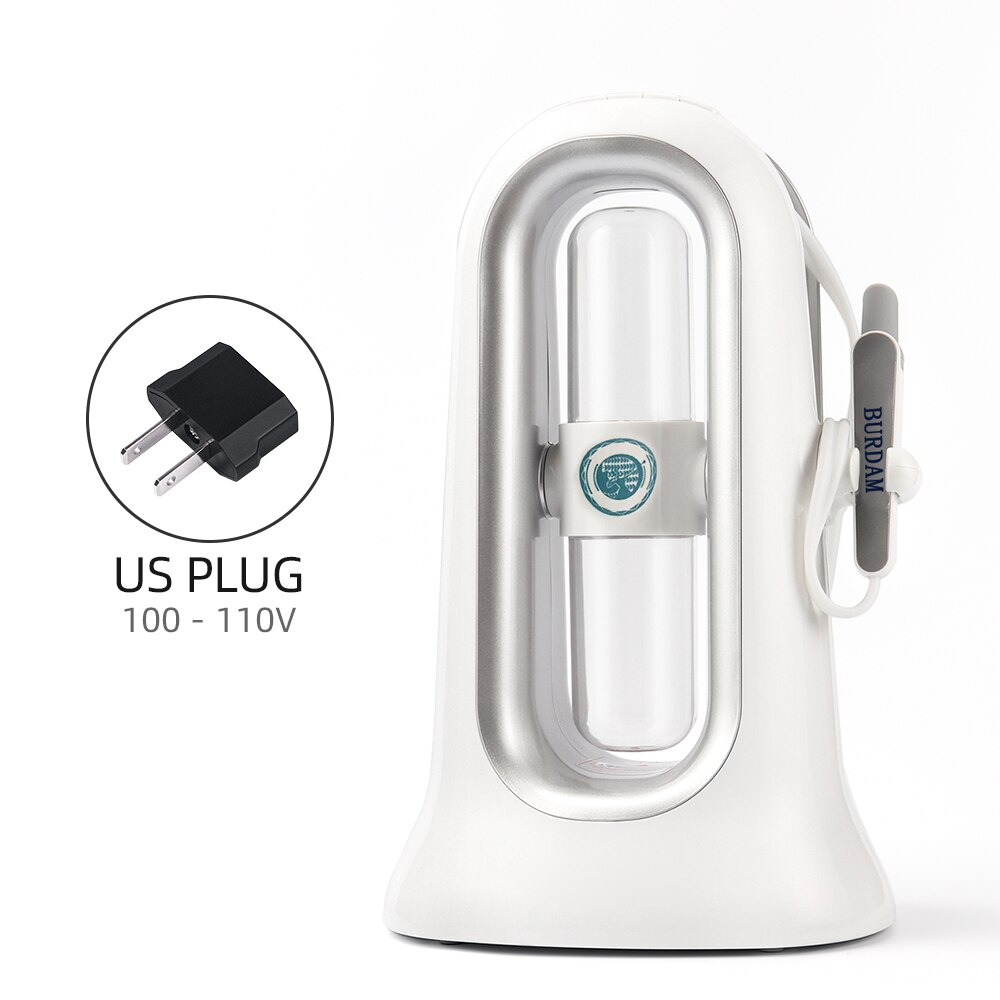 Aqua Peeling Machine 6 Kleuren Water Facial Spa Diepe Reiniging Schoonheid Apparaat Thuisgebruik Vacuüm Mee-eter Kleine Bubble Peeling: US PLUG (100-110V)