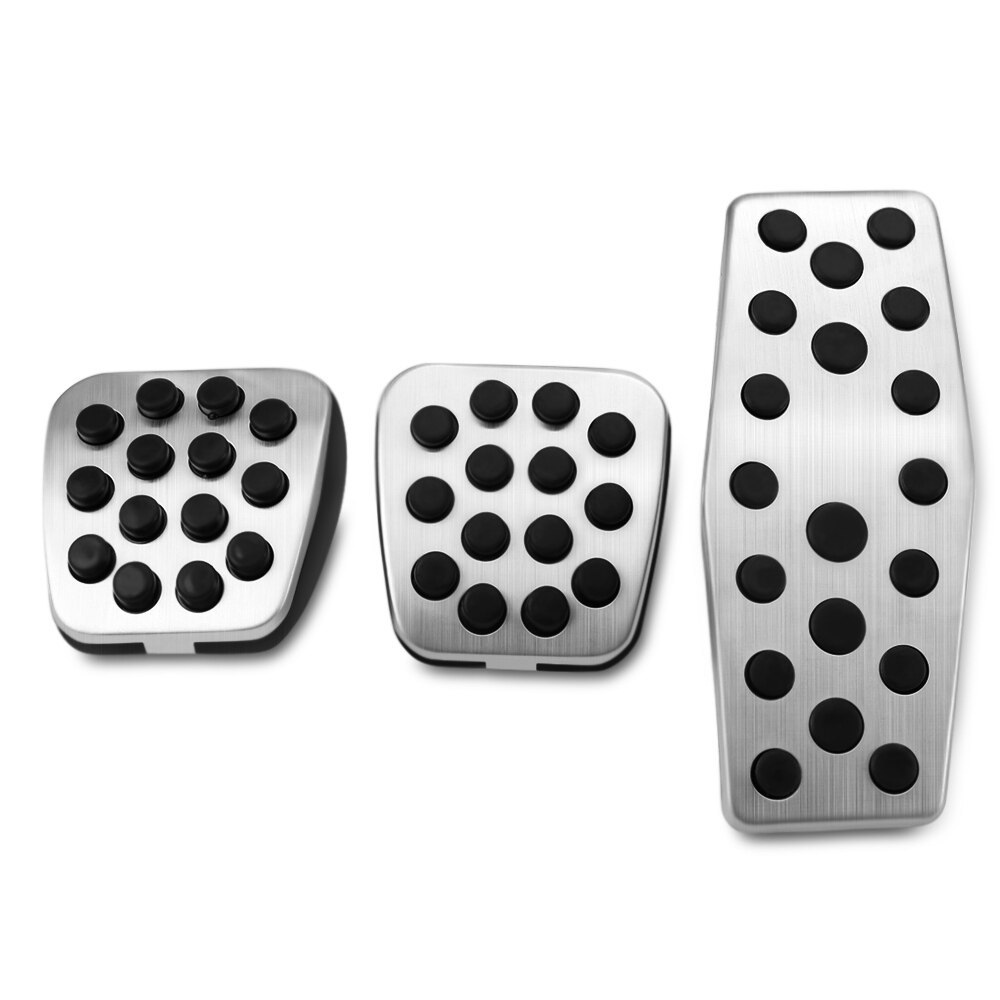Aluminium pedaalbeschermers voor chevrolet cruze trax malibu voor opel mokka astra j insignia: Geen clip voor mt