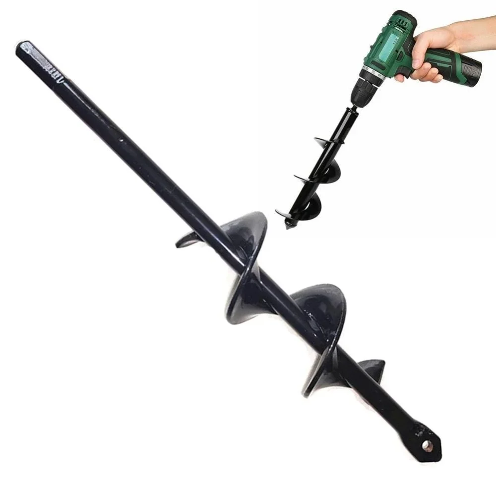 Handboor Charge Elektrische boor Grondbit Irrigeren Planten Vijzel Boor Graven Gat Lamp Plant