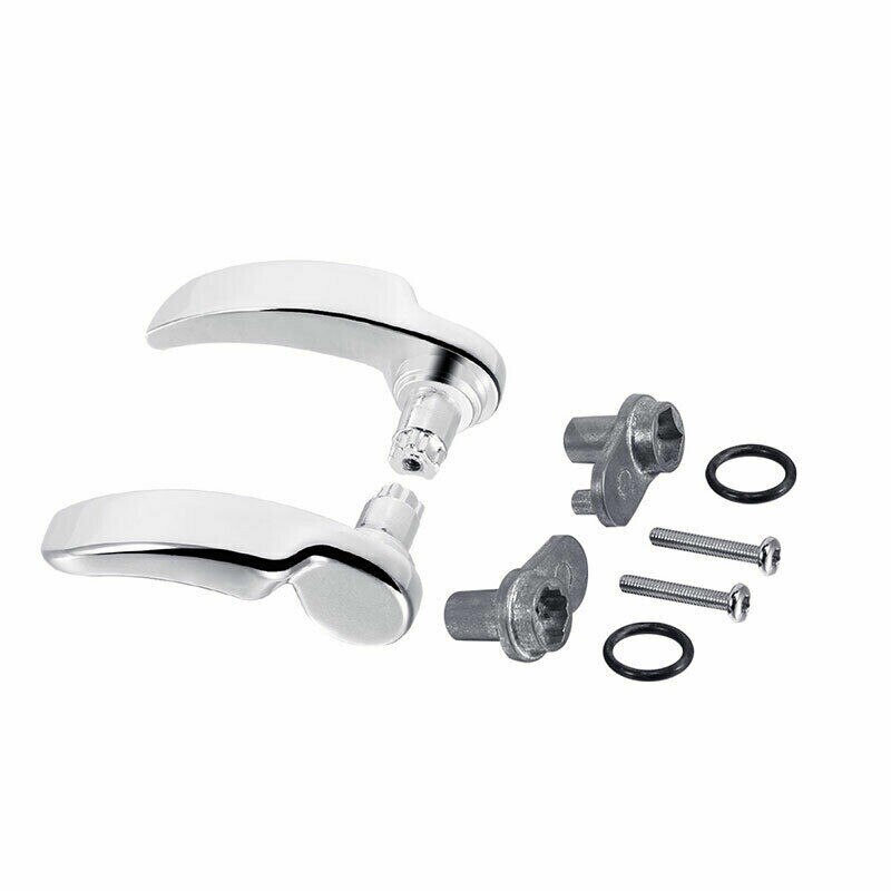Motorfiets zadeltas slot set voor Harley Electra Road Street Glide RoadKing FLHT FLTR FLHX