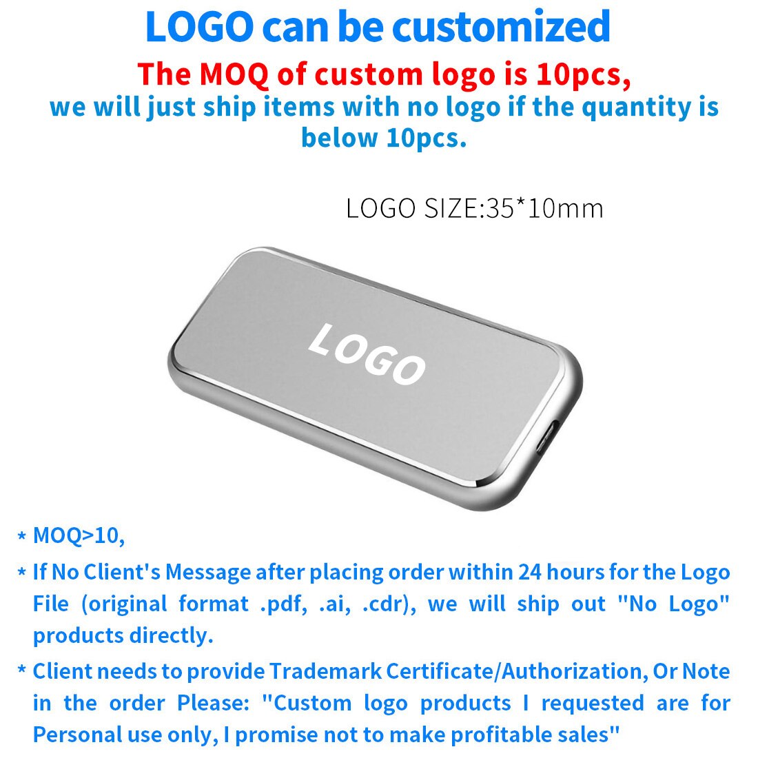 M.2 B-key sata SSD USB3.1 10Gbps Harde Schijf Box HDD Externe Drive Case Behuizing Voor NGFF m2 Type-C voor 2230 2242 2260 2280: Silver Customizable