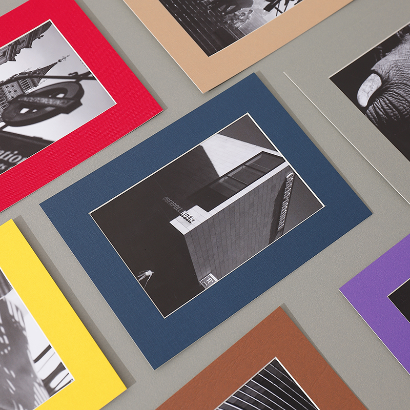 20 stuks kleurrijke kartonnen fotolijstjes, retro papieren fotolijstjes voor foto's van 6 inch, eenvoudige kleine fotolijstjes voor aan de muur.