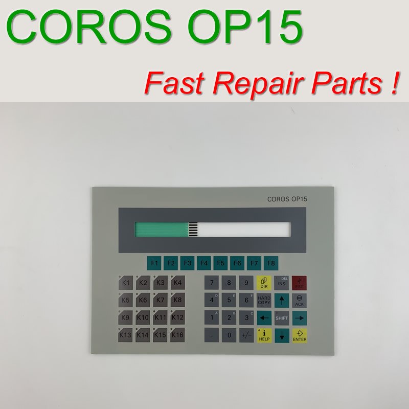 6AV3515-1EB30 Membrane Keypad for COROS OP15-A HMI Panel repair~do it yourself, Have in stock: TYPE 2