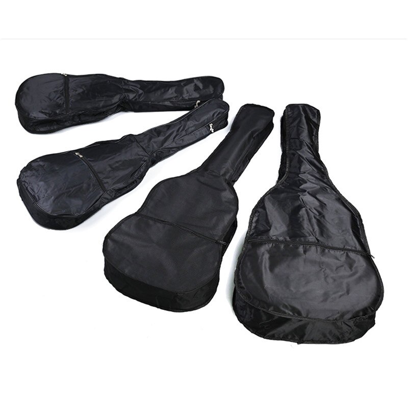 30/34/36/38/40/41-Inch Elektrische Reizen Gitaar Tas Soft Case met dubbele Bandjes Rugzak Side Portable Handvat Boek Pocket