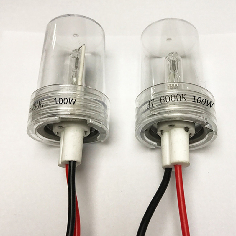 100W Ballast HID Xenon Kit Headlight 12V H7 6000K Light Bulb Auto Car Headlight With Slim Ballast