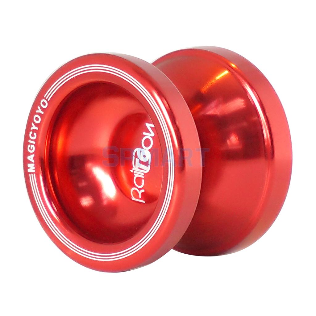 Ioiô profissional n8/t5/t6, liga de alumínio, brinquedo de truque, para jogar com esferas: T6 Red