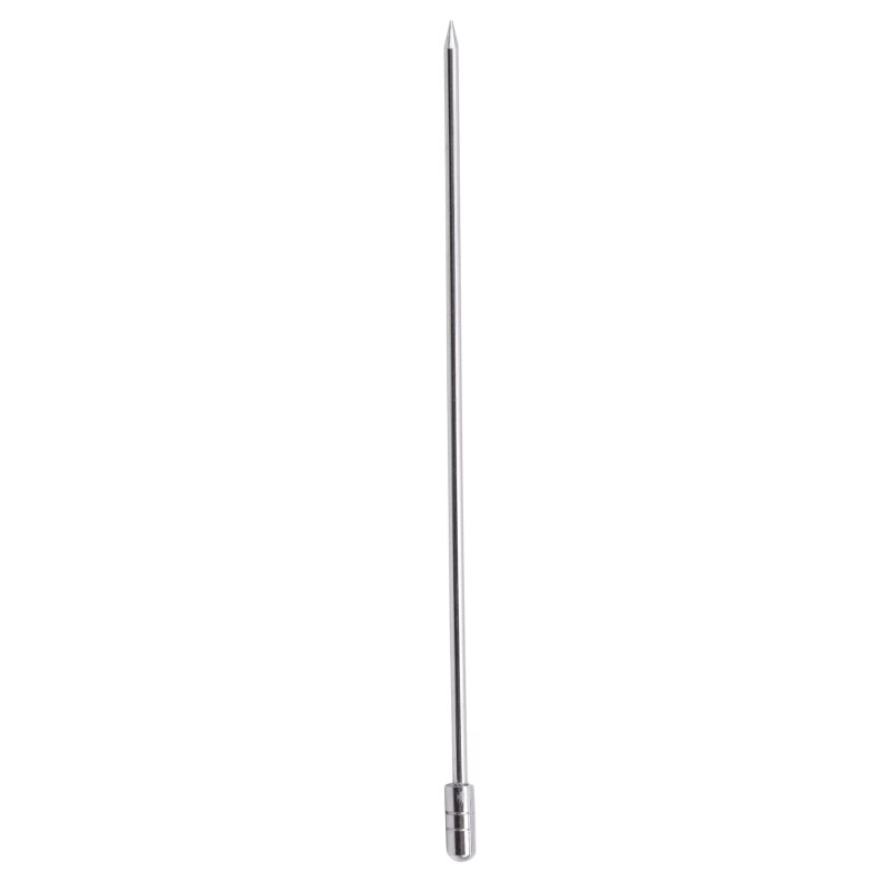 Cocktail Pick Cocktail Stick Stainless Steel Fruit Sticks Drink Stirring Sticks Martini Picks Circle Ball Hat Shape Accessories: Round Shape