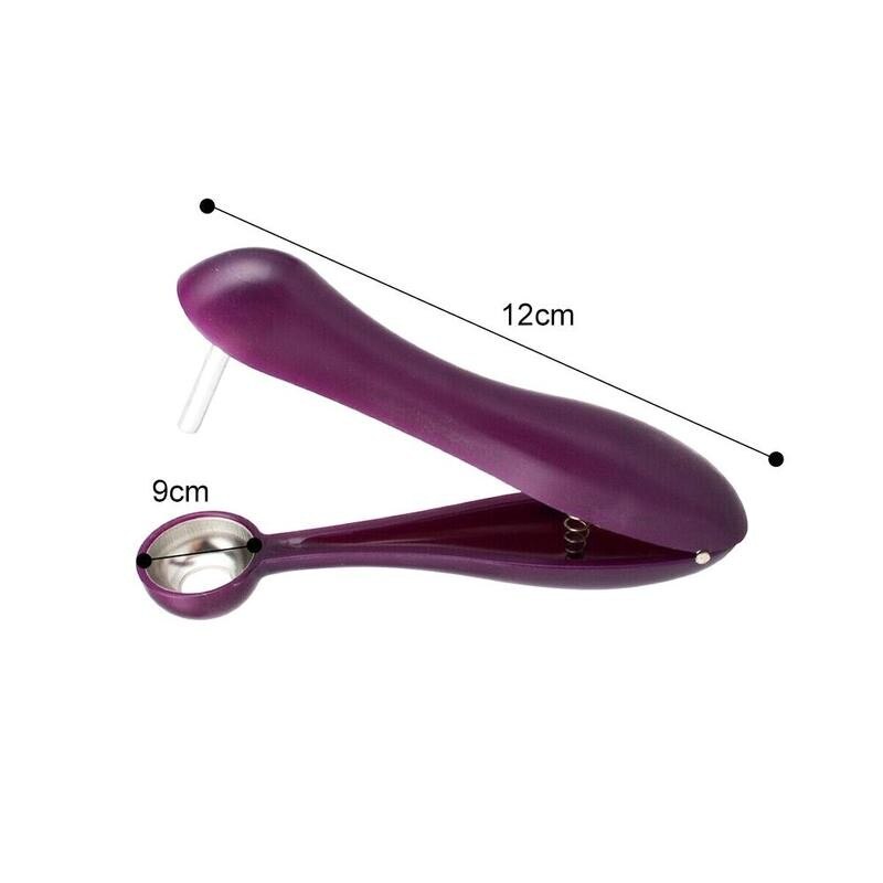 Purple Cherry Seed Remover Vegetable Fruit Olive Core Pit Kitchen Gadgets Accessories Remove Too