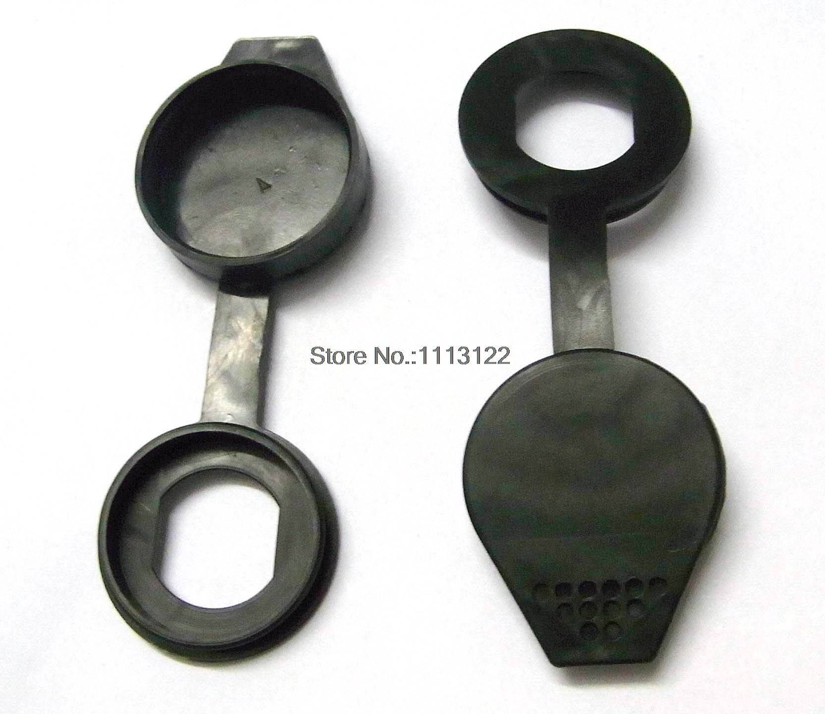 Diameter 22mm plast svart vattentätt lock för  ms705 kamlås  wp001 utomhus  ms816 skåp kamlås vattentätt lock 1 pc