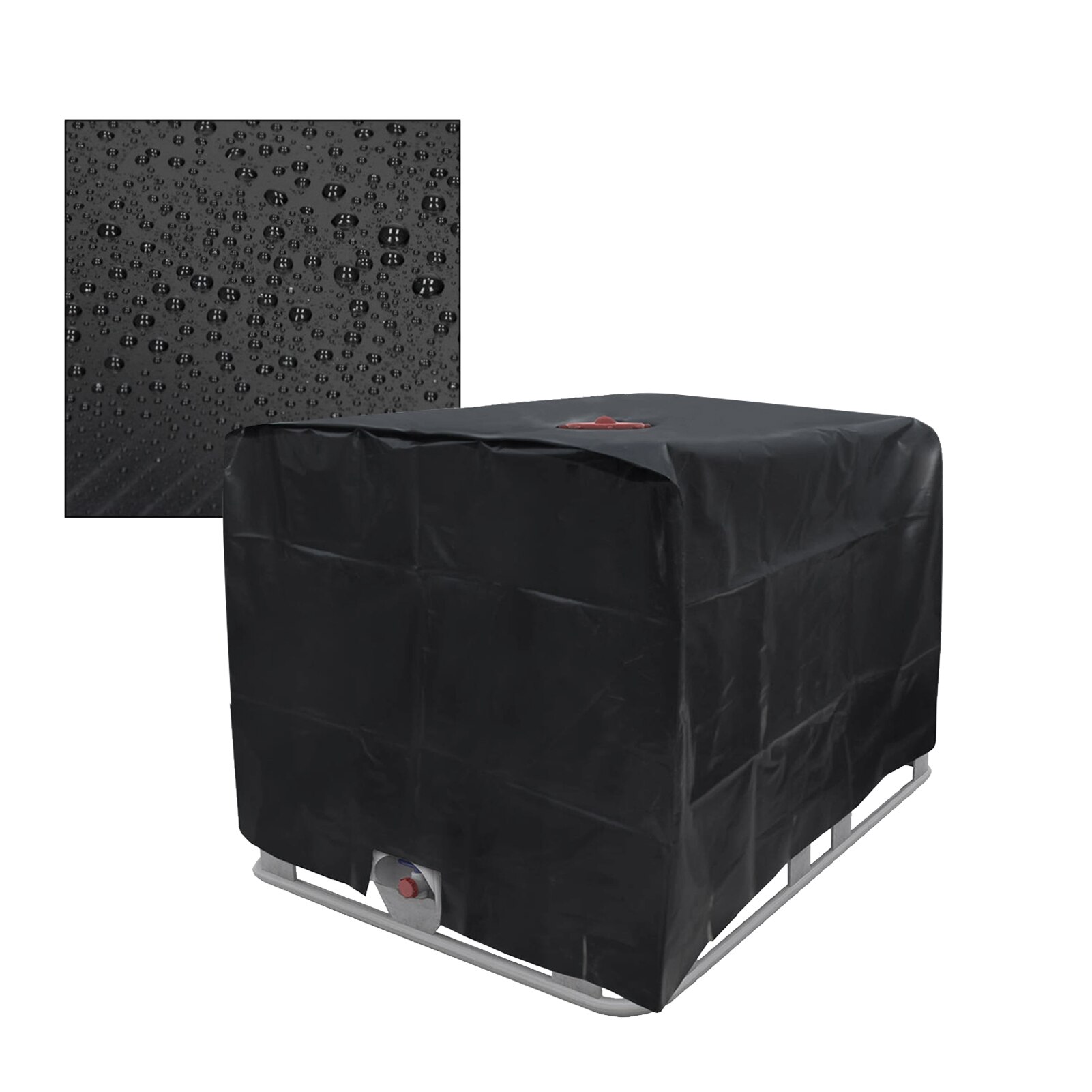Ibc tanque de água capa protetora 1000 litros oxford pano ao ar livre à prova dwaterproof água e poeira capa protetor solar contamina uv ao ar livre
