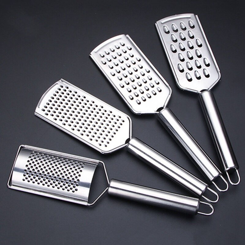 Râpe à fromage au citron multi-usage en acier inoxydable fromage conseil râpe carotte raboteuse citron zesteur beurre trancheuse légumes fruits outils