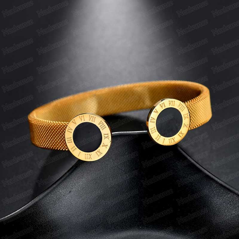 Nextvance Öffnen Manschette Armbinde Armreif Hohl Gold Farbe Draht Einstellbar Armreif Anzahl knapp Für Frauen valentinstag: 4