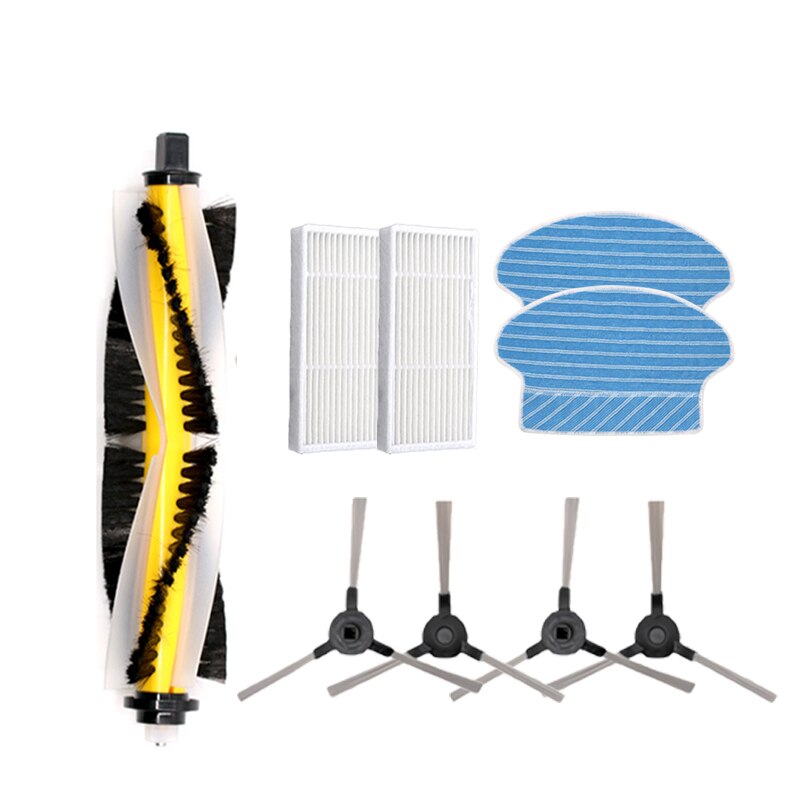 Mian roller brush mop cloth rags for Proscenic 780T 790T hepa filters Side Brushes Robot Vacuum Cleaner dust filter accessories
