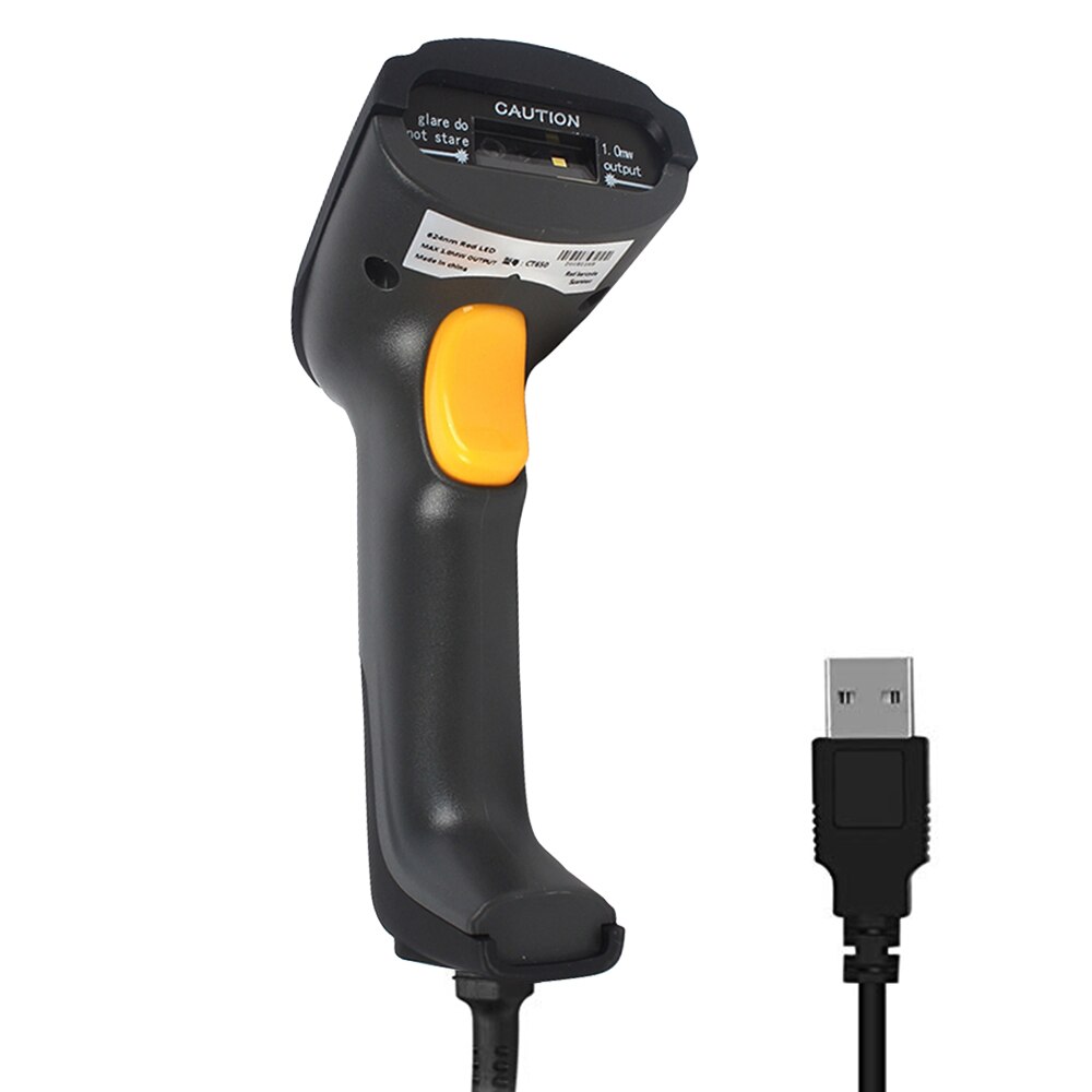 JR650 Tela de Computador Wired Handheld Scanner de Código De Barras para Pagamento Móvel Armazém Supermercado Loja de Varejo Excelente Desempenho