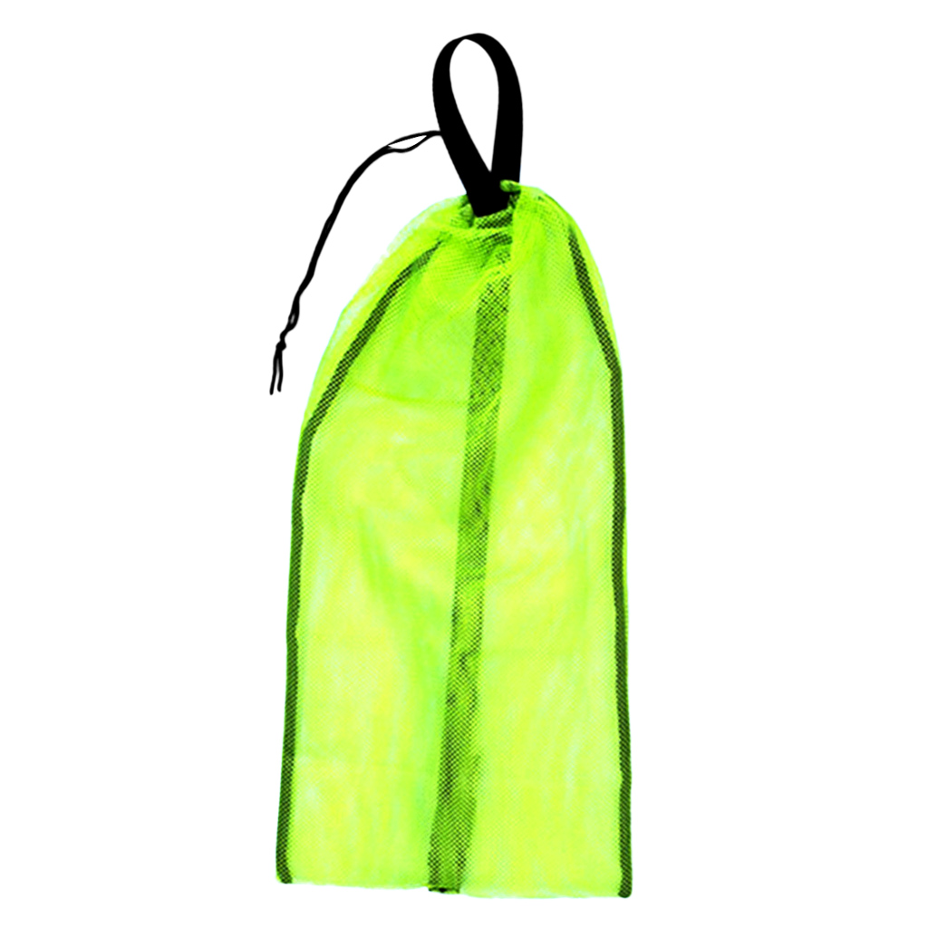 Sac en maille pour palmes de plongée en apnée et natation: Yellow