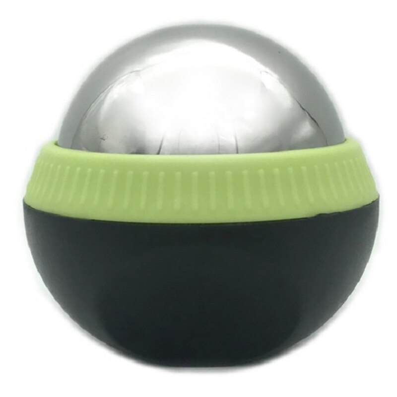 Massage Ball Fitness Muscle Recovery Compress Cold Compress Ball Cold Bocce Foot Waist Relaxer Release: Green Black