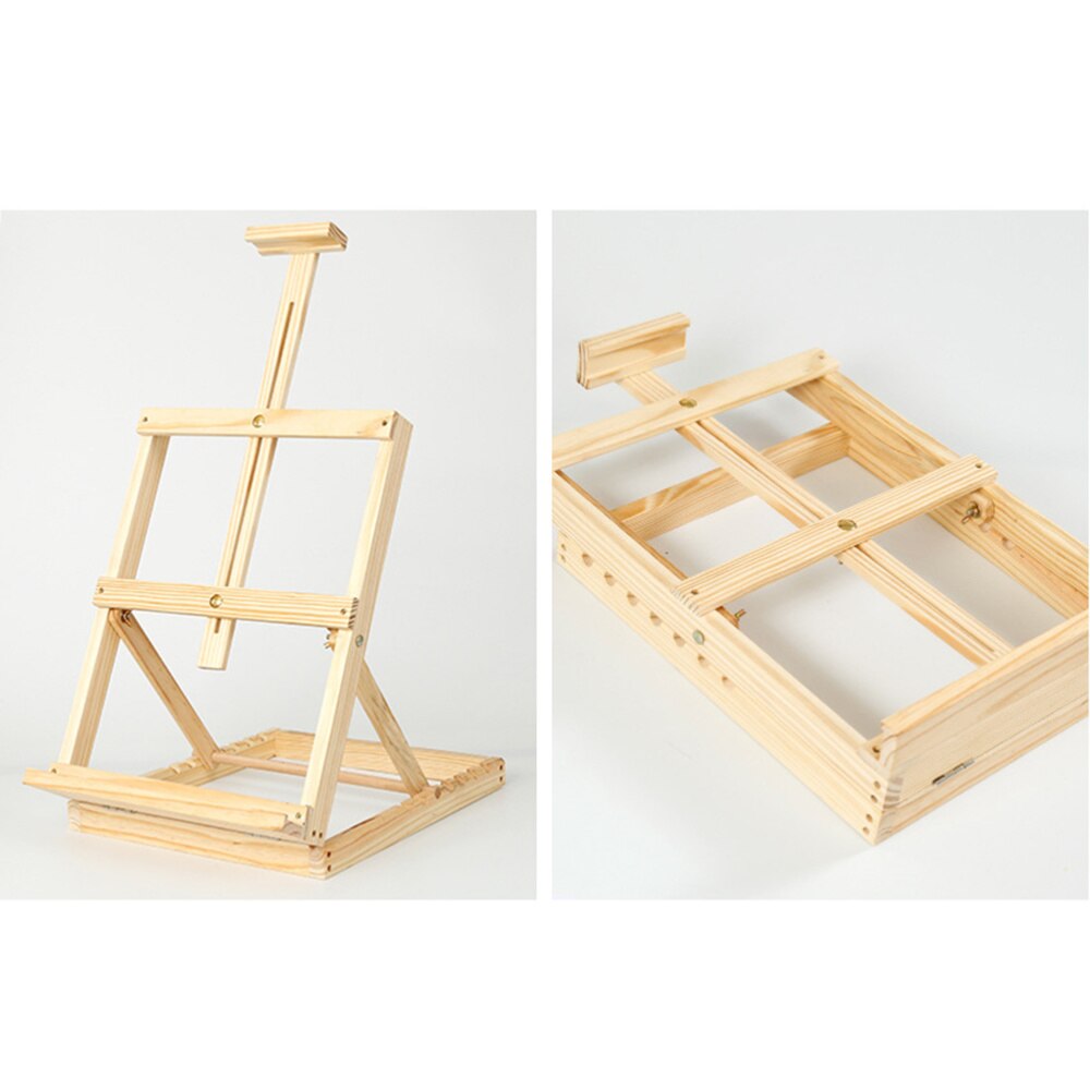 Wooden Easel Artist Pine Easel Wedding Table Frame Advertising Poster Display