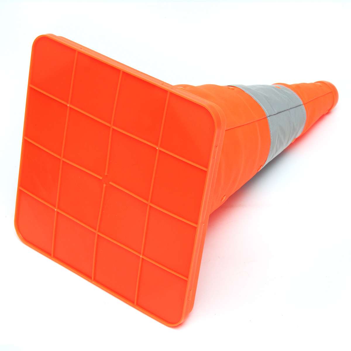 1Pc 40cm Folding Collapsible Orange Road Safety Cones Traffic Pops Up Parking Multi