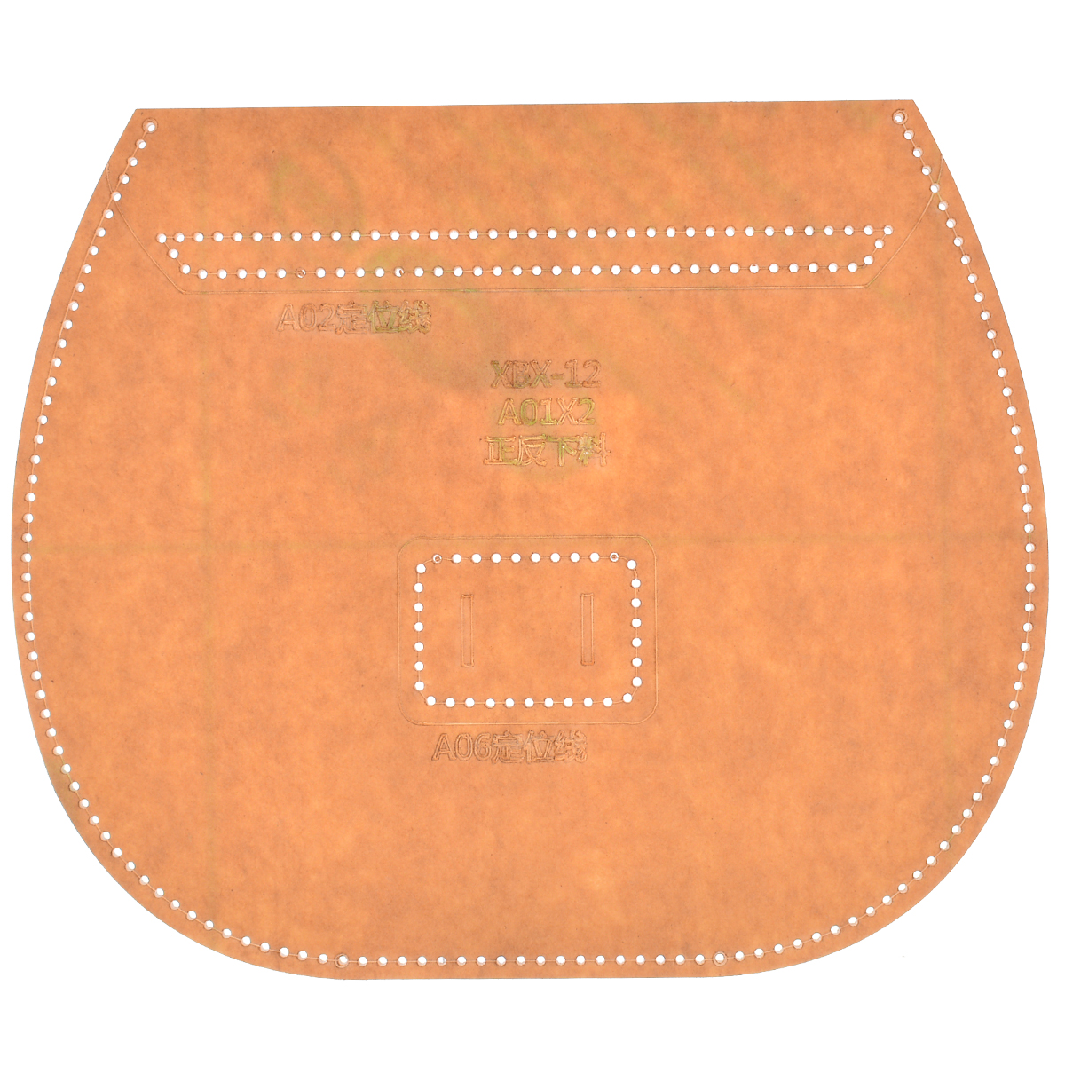 7pcs/set Leather Craft Acrylic Pattern Stencil Template DIY For Ladies Shoulder Bag Handbag Sewing Patterns Template