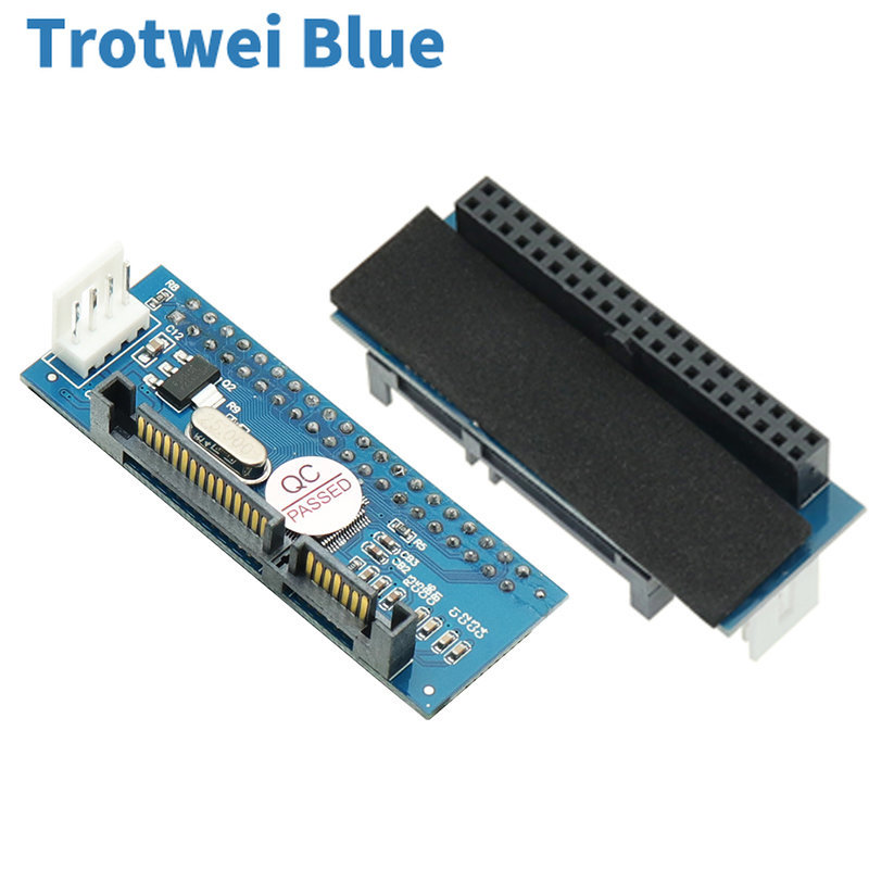 IDE zu SATA Adapter 40Stift 3,5'' IDE HDD SSD SATA Adapter Konverter Karte für DVD Laufwerk 3,5 Zoll Festplatte