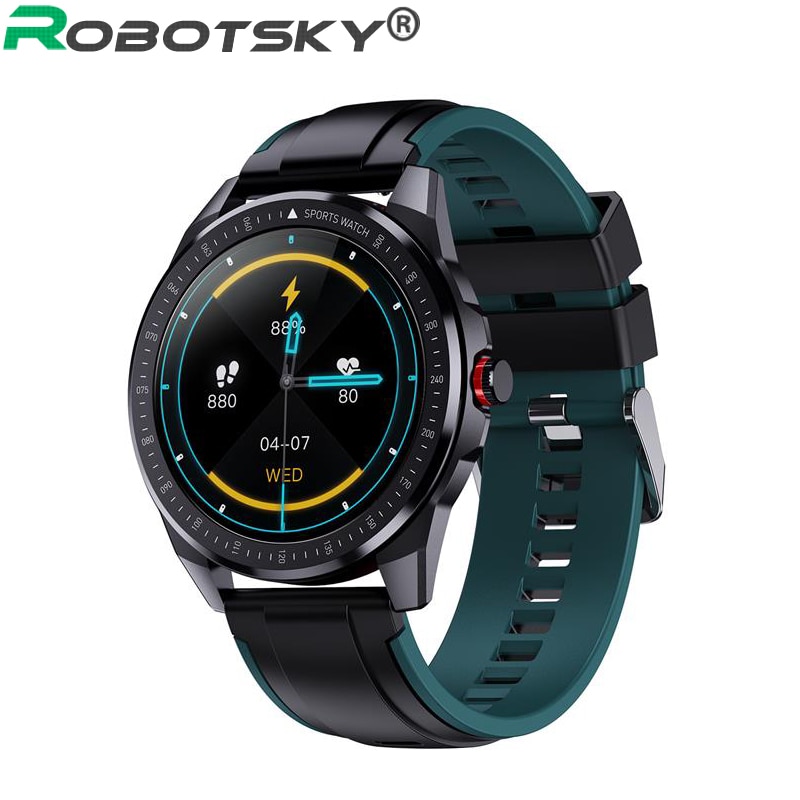 Robotsky SN88 Smartwatch - Bluetooth 5.0 Call, Fitness Tracker, Heart Rate Monitor, 1.28" Touchscreen