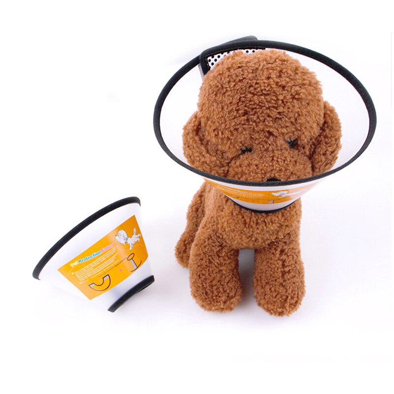 XS S Hond Hoofd Cover Kragen Anti-bite Bescherming Elizabeth Schilden Voorkomen Hond-bijten Neck Pet Grooming beschermhoes
