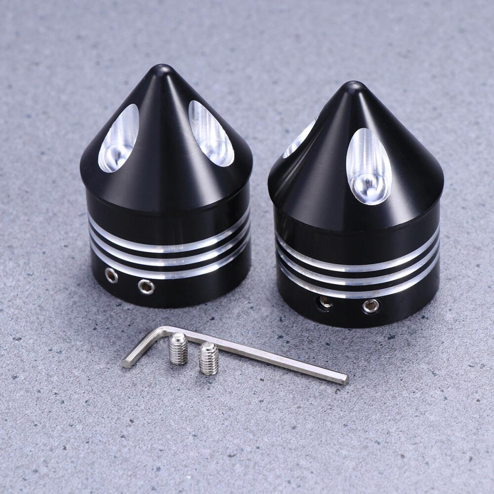 2Pc Nut Bolt Cover Cap Utility Effective Metal Nut Bolt Cover Cap for Motorcycle DIY Decor