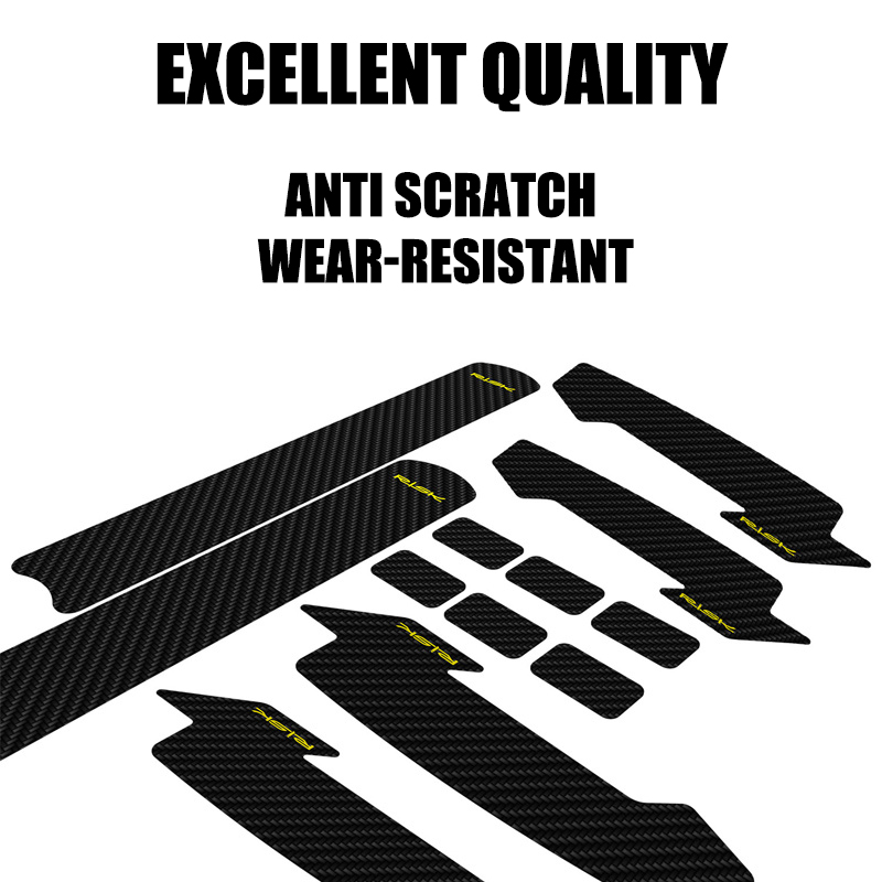 Pegatina de protección para cadena de bicicleta, marco de bicicleta de montaña, película protectora de carbono resistente a los arañazos, cubierta para cadenas de bicicleta de carretera, accesorios para bicicleta