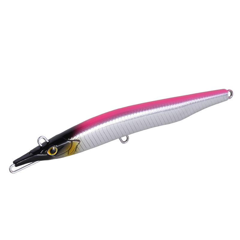 Kongerige fiskeri lokke nåle stick jerkbait fiskeri woblere synkende lokke isca kunstigt fiskegrej blyant fiskeri 9504: Z02 / 100mm 13g