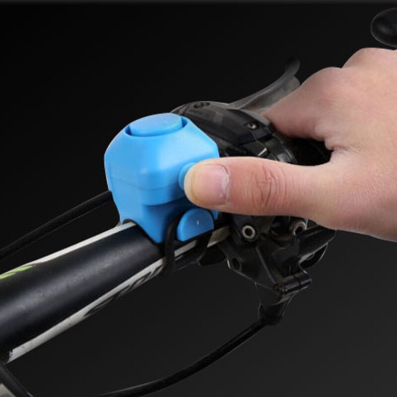 Elektrisk cykel klokke horn cykel ring klokke regntæt mtb cykel styr silica gel shell ring cykel klokke cykel tilbehør