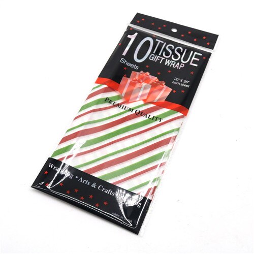 10 Sheets/bag Tissue Paper DIY Handmade Craft Paper Flowers Packing Wedding Festive Party Xmas Home Decor Supplies 50*66 Cm: Christmas Twill
