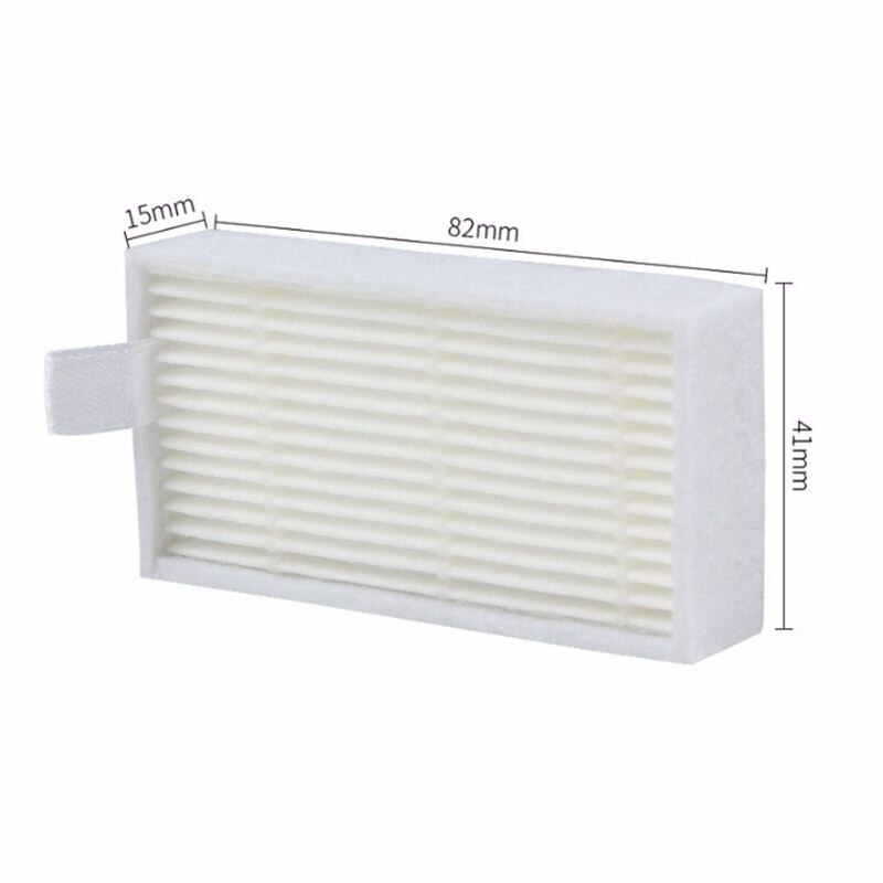 10 stk sidebørste +4 stk filter hepa til ariete briciola 2711 2712 2713 2717 robot hofer cleaner parts accessories