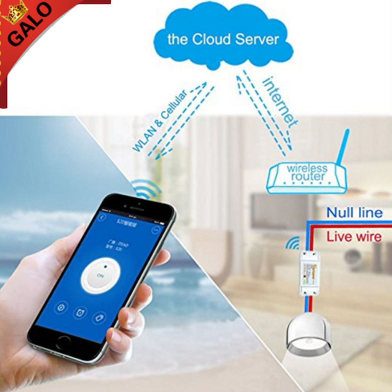 Sonoff Drahtlose Wifi Schalter Universal Smart Home Automation Modul Timer Diy Wifi Schalter Fernbedienung Über IOS Android