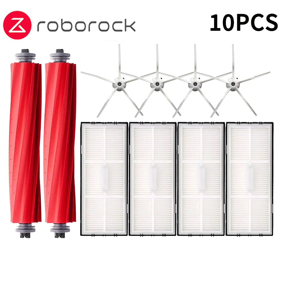 Roborock S7 S70 S7Max T7S T7S Plus Robot Vacuum Cleaner Accessories Main Brush cover Hepa Filter Mop Pad Spare Parts