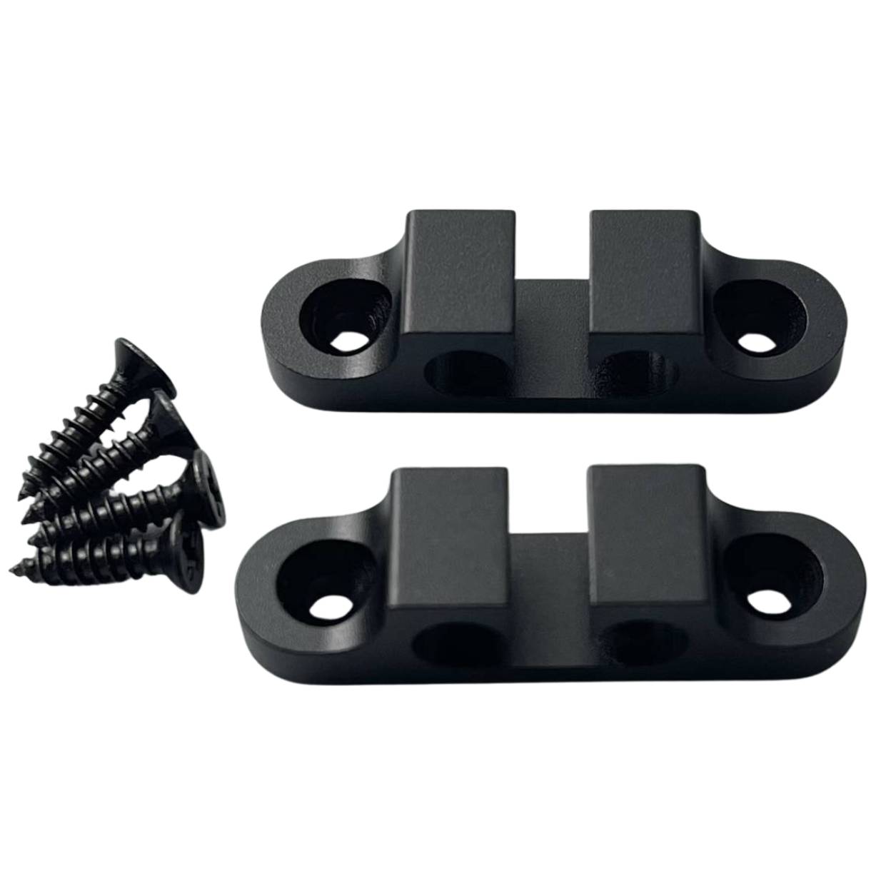 2PCS 2/3/4 String Retainer/String Guide für Elektrische Bass Kopf Retainer Aluminium String Baum Matte CR/BK/GD: green