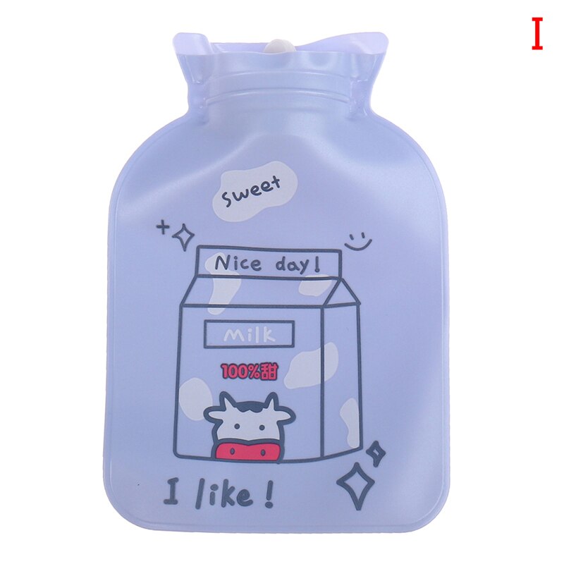 9 stilarter mini lille tegneserie bærbar vandpose vandinjektionsopbevaringspose hånd varmt vandflaske søde vandflasker: Jeg