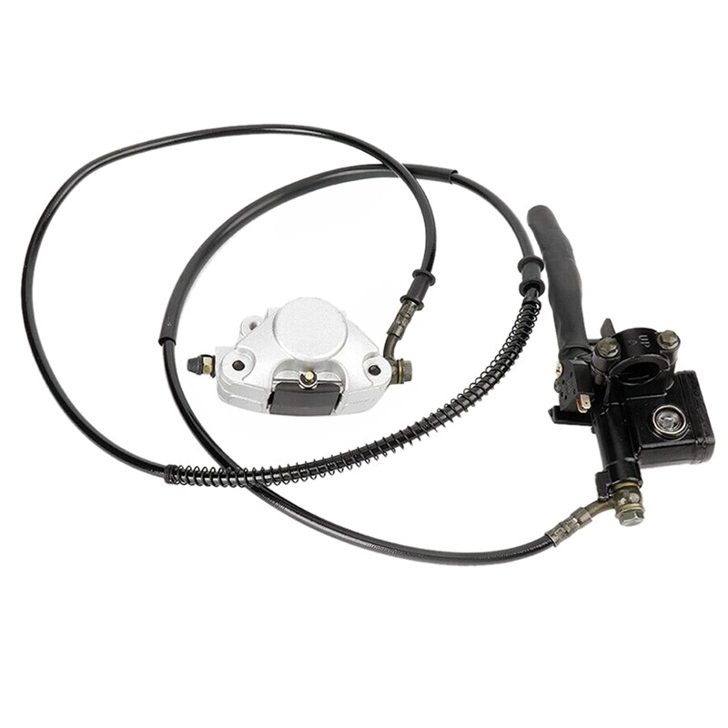 Hydraulic Rear Disc Brake Caliper System+Pads for Quad Dirt Bike ATV 150Cc 250Cc