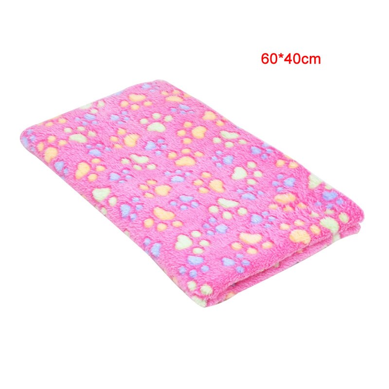 Cama de perro plegable portátil, caseta de Chihuahua, Yorkie, cama de Gato para perros pequeños/gatos, manta para cachorro: Fushia Blanket