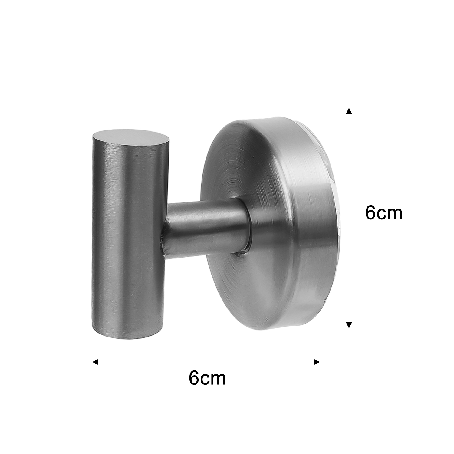 Edelstahl Saugnapf Haken Starke Vakuum Badezimmer Wand Halterung Haken Wasserdichte Handtücher Tasche Schlüssel Halter Wiederverwendbare Wand Kleiderbügel: XL / Licht Gelb
