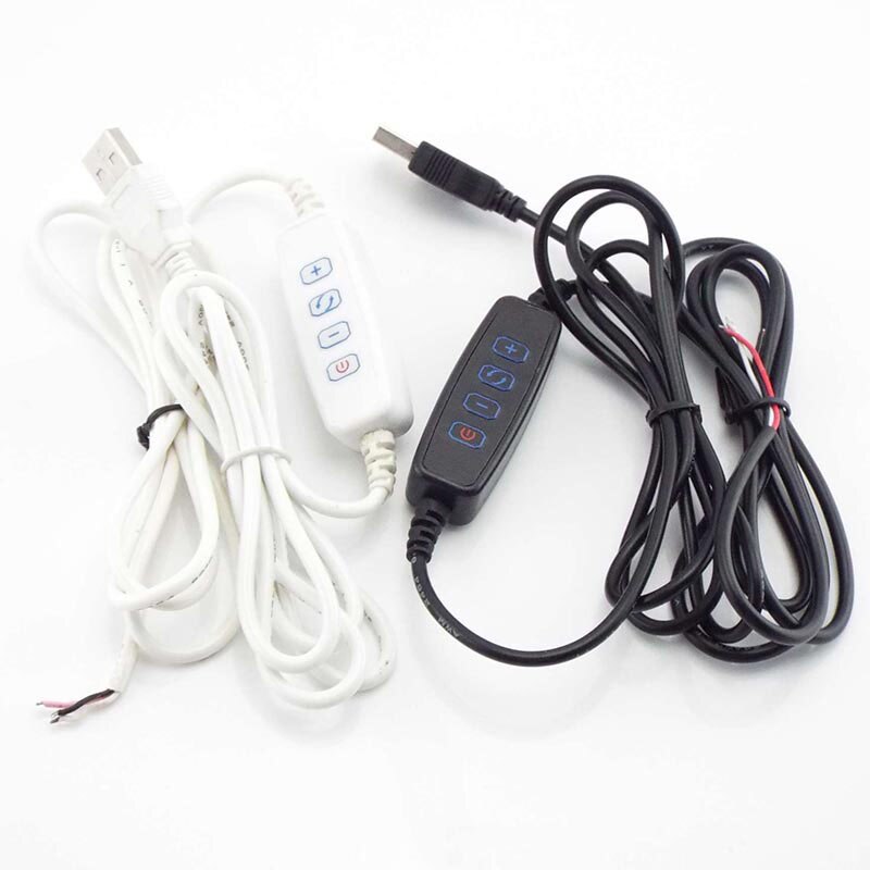 3 Stift DC 5V LED Dimmer verlängerung kabel USB Hafen Netzteil Linie Dimmen draht licht Kontrolle Schalter Adapter für LED lampe Birne o1
