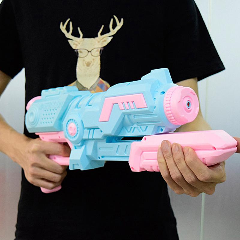 Outdoor Games Children Blaster Water Gun Toy Kids Beach Pull-type Pneumatic Toy Water Gun