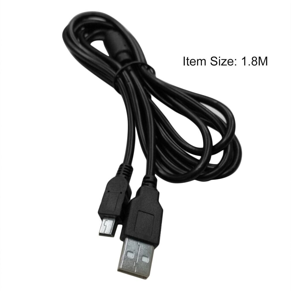 1.8M USB Charging Cable Wireless Gamepad Charger Data Cable for PS3 Controller Connect Computer Play and Charge Sony ONLENY