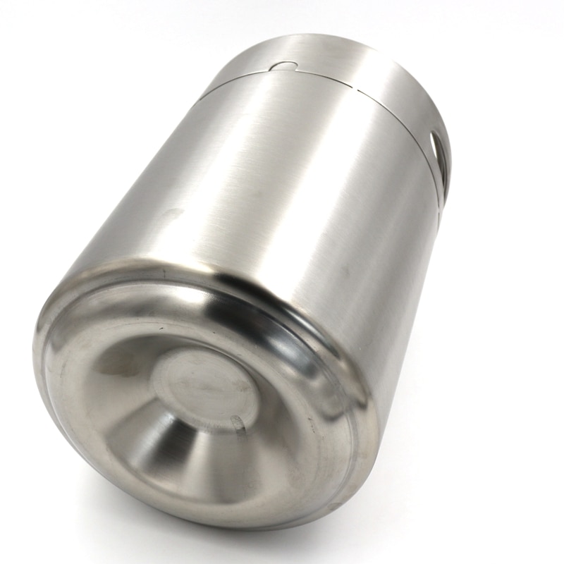 5L 169oz Mini Beer Keg 304SS Stainless Growler