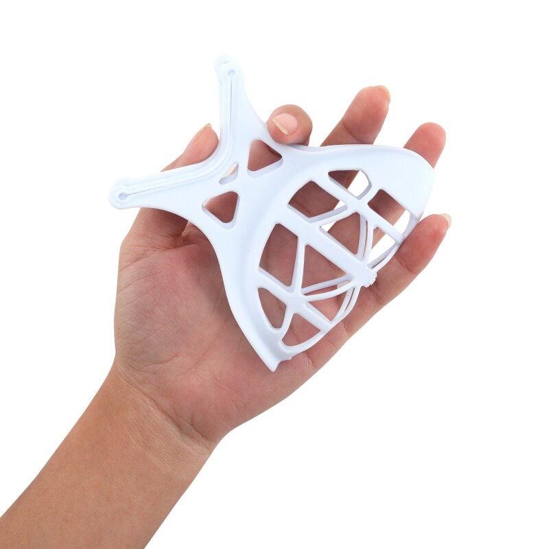 1PC Maske Halfter 3D Silikon Mund Maske Unterstützung Atmen Unterstützen Maske Innere Kissen Halterung Faltbare Maske Halfter Atmungsaktive Ventil