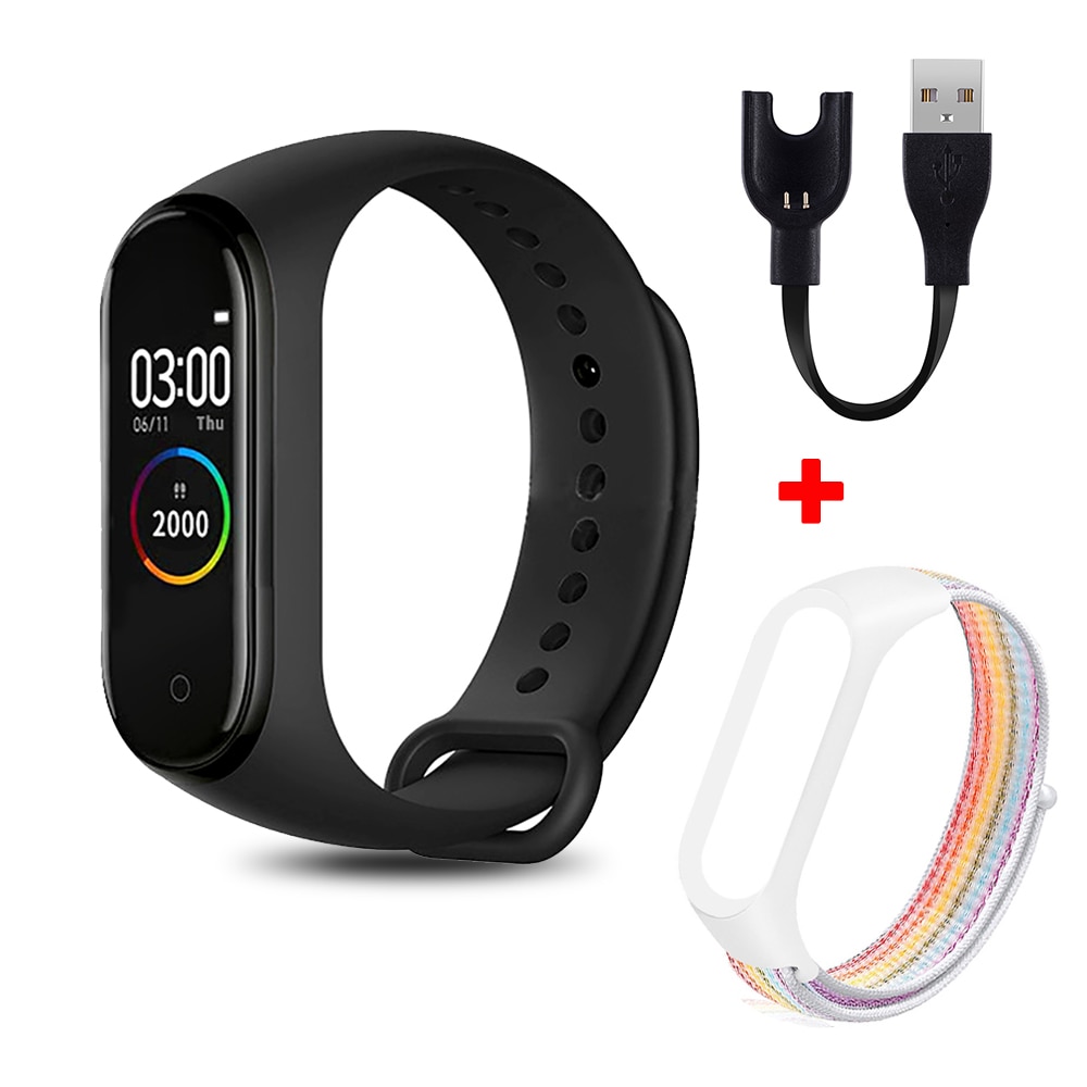 M4 Smart Armband Fitness Tracker Hartslag Bloeddruk Monitoring Bluetooth Smart Polsband Stappenteller Sport Smart Horloges