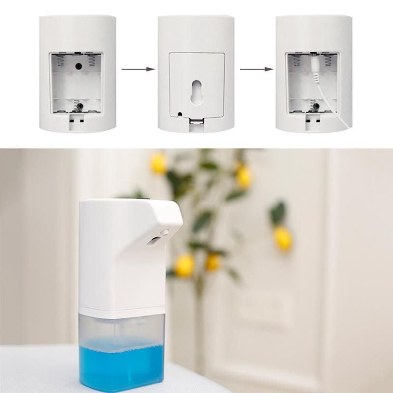 300 Ml Automatische Zeepdispenser Touchless Sensor Inductie Zeepdispenser Automatische Dispenser Muur Punch Installeren Zeep Dispensers