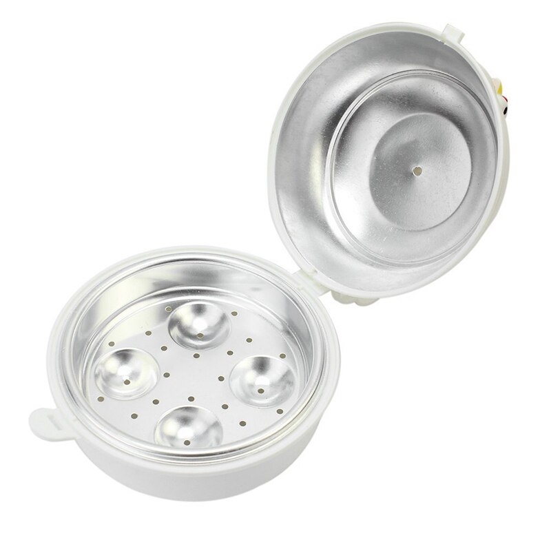 Kip Vormige Plastic Miniwave Eierkoker Voor 4 Eieren